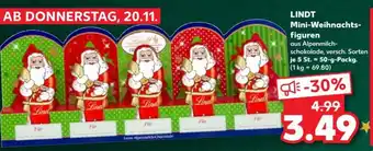 Kaufland LINDT Mini-Weihnachtsfiguren Angebot
