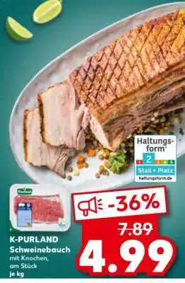 Kaufland K-PURLAND Schweinebauch Angebot