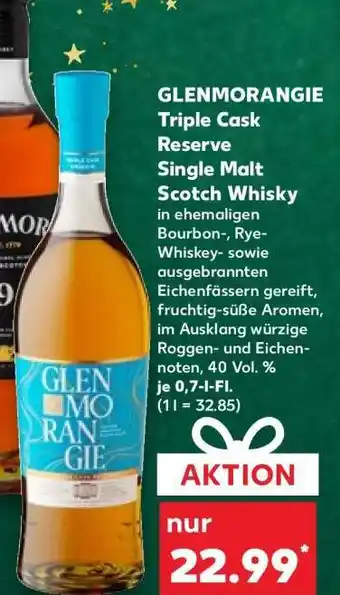 Kaufland GLENMORANGIE Triple Cask Reserve Single Malt Scotch Whisky Angebot