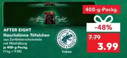 Kaufland AFTER EIGHT Hauchdünne Täfelchen Angebot