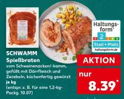 Kaufland SCHWAMM Spießbraten Angebot