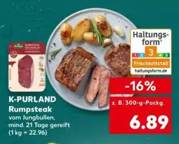 Kaufland K-PURLAND Rumpsteak Angebot
