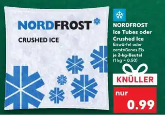 Kaufland NORDFROST Ice Tubes oder Crushed Ice Angebot