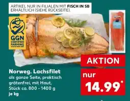 Kaufland Norweg. Lachsfilet Angebot
