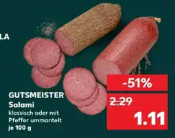 Kaufland GUTSMEISTER Salami Angebot