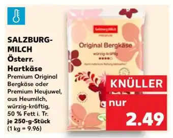 Kaufland SALZBURG-MILCH Österr. Hartkäse Angebot