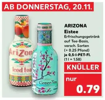 Kaufland ARIZONA Eistee Angebot
