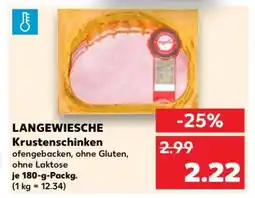 Kaufland LANGEWIESCHE Krustenschinken Angebot