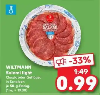 Kaufland WILTMANN Salami light Angebot