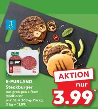 Kaufland K-PURLAND Steakburger Angebot