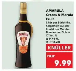 Kaufland AMARULA Cream & Marula Fruit Angebot