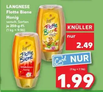 Kaufland Langnese Flotte Biene Honig Angebot