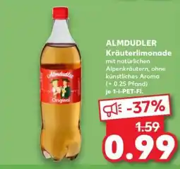 Kaufland Almdudler Kräuterlimonade Angebot