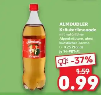 Kaufland Almdudler Kräuterlimonade Angebot