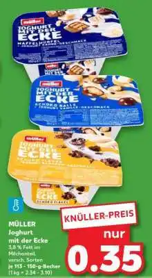 Kaufland MÜLLER Joghurt mit der Ecke Angebot
