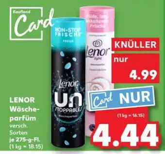 Kaufland LENOR Wäscheparfüm Angebot