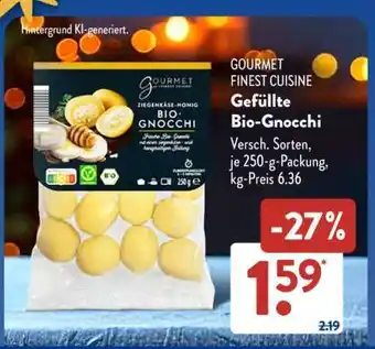 Aldi Süd Gefüllte Bio-Gnocchi Angebot