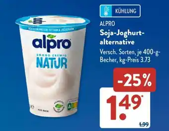 Aldi Süd ALPRO Soja-Joghurt-alternative Angebot