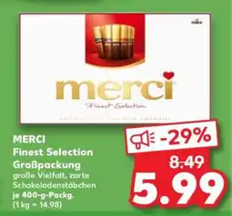 Kaufland MERCI Finest Selection Großpackung Angebot