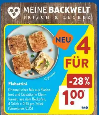 Aldi Süd Flabattini Angebot