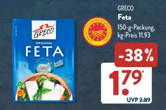 Aldi Süd GRECO Feta Angebot