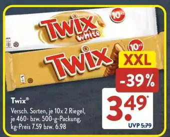 Aldi Süd Twix Angebot
