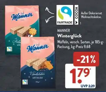 Aldi Süd Manner Winterglück Angebot
