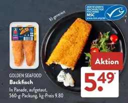 Aldi Süd GOLDEN SEAFOOD Backfisch Angebot