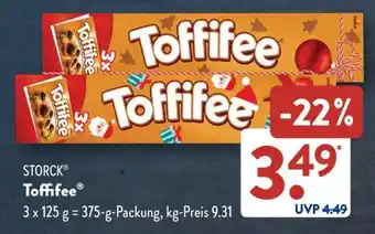 Aldi Süd Storck Toffifee Angebot