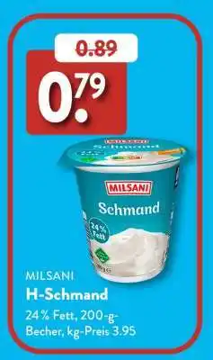 Aldi Süd MILSANI H-Schmand Angebot