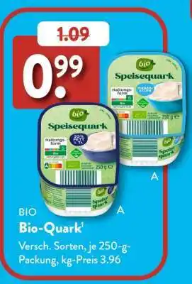 Aldi Süd Bio-Quark Angebot