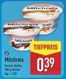 Aldi Nord Milchreis Angebot