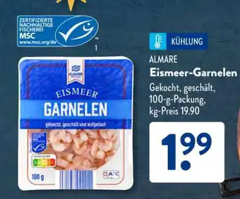 Aldi Süd ALMARE Eismeer-Garnelen Angebot
