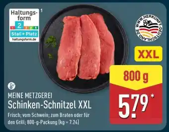 Aldi Nord MEINE METZGEREI Schinken-Schnitzel XXL Angebot