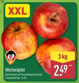 Aldi Nord Wetteräpfel Angebot
