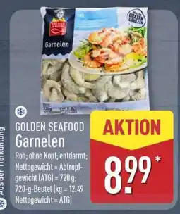 Aldi Nord GOLDEN SEAFOOD Garnelen Angebot
