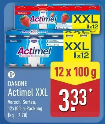 Aldi Nord Actimel XXL Angebot