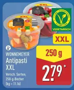 Aldi Nord WONNEMEYER Antipasti XXL Angebot