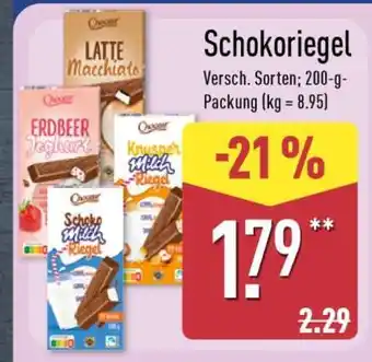 Aldi Nord Schokoriegel Angebot