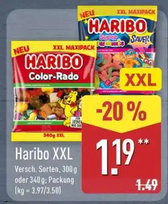 Aldi Nord Haribo XXL Angebot