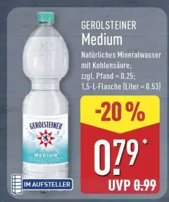 Aldi Nord GEROLSTEINER Medium Angebot