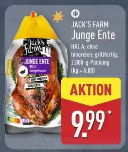 Aldi Nord JACK'S FARM Junge Ente Angebot
