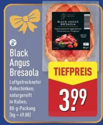 Aldi Nord Black Angus Bresaola Angebot