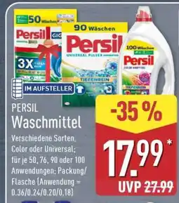 Aldi Nord PERSIL Waschmittel Angebot