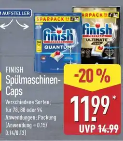 Aldi Nord FINISH Spülmaschinen-Caps Angebot