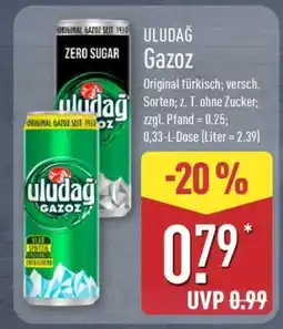 Aldi Nord Uludağ Gazoz Angebot