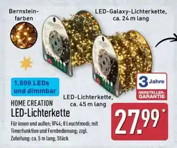 Aldi Nord HOME CREATION LED-Lichterkette Angebot