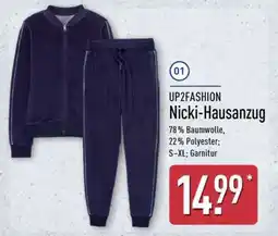 Aldi Nord UP2FASHION Nicki- Hausanzug Angebot