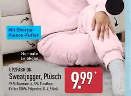 Aldi Nord UP2FASHION Sweatjogger, Plüsch Angebot