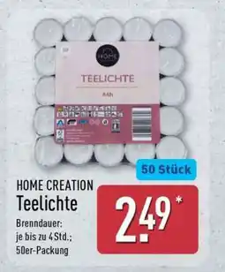 Aldi Nord HOME CREATION Teelichte Angebot